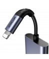 Joyroom SY-L02 Lightning to 2x Lightning DAC adapter 2in1 - black