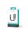 Joyroom SY-C02 2in1 DAC adapter USB-C to USB-C / 3.5 mm mini jack - black