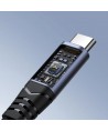 Joyroom SY-C02 2in1 DAC adapter USB-C to USB-C / 3.5 mm mini jack - black