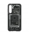 Spigen Ultra Hybrid Case for Samsung Galaxy S23 FE - Dark Gray (Zero One Pattern)
