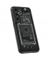 Spigen Ultra Hybrid Case for Samsung Galaxy S23 FE - Dark Gray (Zero One Pattern)