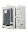 Guess Crossbody Cord 4G Print Case for iPhone 15/14/13 - Black
