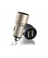 Dudao car charger 2x USB 3.1A gray (R5 gold)
