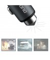 Dudao car charger 2x USB 3.1A gray (R5 gold)