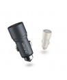 Dudao car charger 2x USB 3.1A gray (R5 gold)