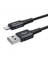 Acefast MFI USB - Lightning cable 1.8m, 2.4A black (C4-02 A Black)