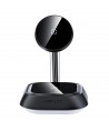 3in1 Acefast E16 15W inductive charging station for phone / headphones / watch - black