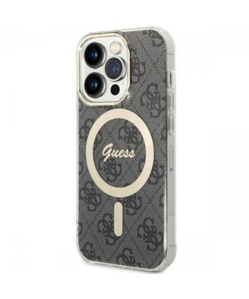 Guess 4G MagSafe case for iPhone 14 Pro - black