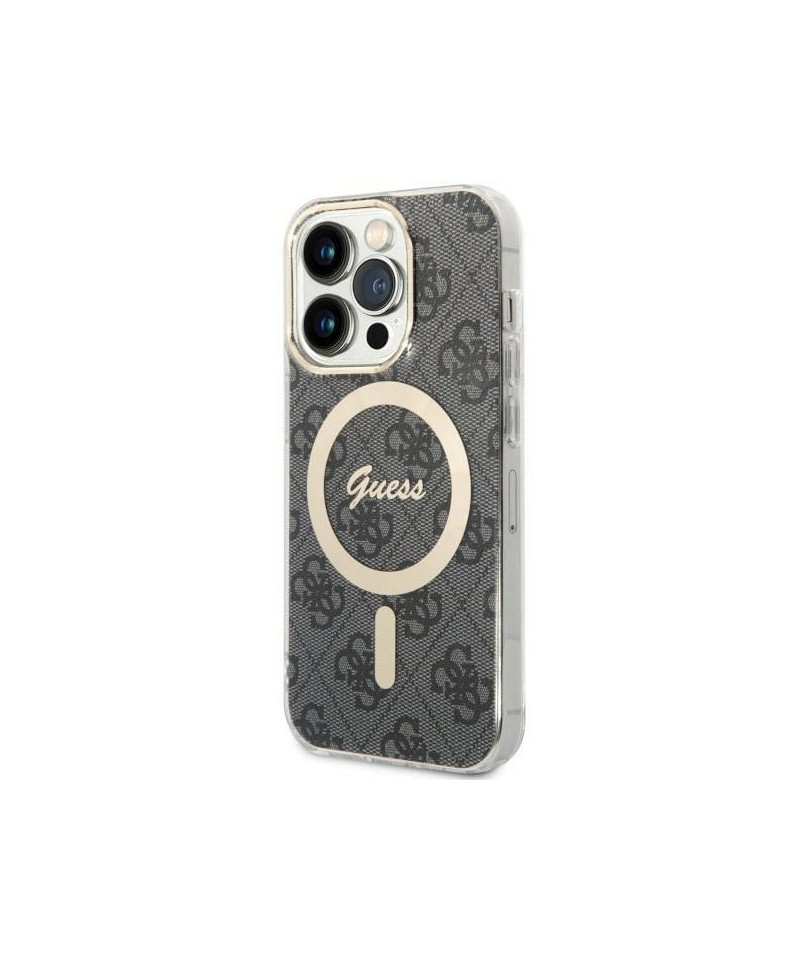 Guess 4G MagSafe case for iPhone 14 Pro - black