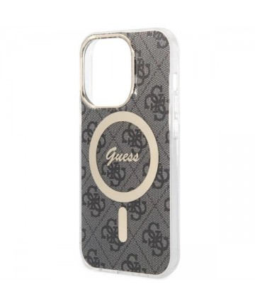 Guess 4G MagSafe case for iPhone 14 Pro - black