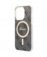 Guess 4G MagSafe case for iPhone 14 Pro - black