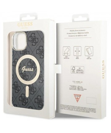 Guess 4G MagSafe case for iPhone 14 - black