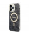 Guess 4G MagSafe case for iPhone 14 Pro Max - black