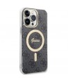 Guess 4G MagSafe case for iPhone 14 Pro Max - black