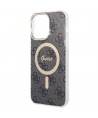 Guess 4G MagSafe case for iPhone 14 Pro Max - black
