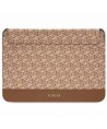 Guess GCube Stripes case for a 14" laptop - brown