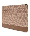 Guess GCube Stripes case for a 14" laptop - brown