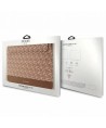 Guess GCube Stripes case for a 14" laptop - brown