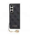 Guess GUHCZFD5GF4GGR F946 Z Fold5 gray/gray hardcase 4G Charms Collection
