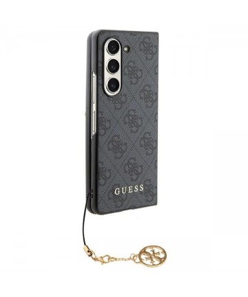Guess GUHCZFD5GF4GGR F946 Z Fold5 gray/gray hardcase 4G Charms Collection