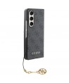 Guess GUHCZFD5GF4GGR F946 Z Fold5 gray/gray hardcase 4G Charms Collection