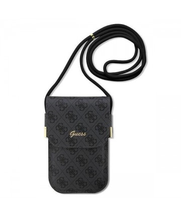 Guess 4G Metal Script Logo handbag - black