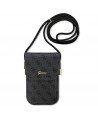 Guess 4G Metal Script Logo handbag - black