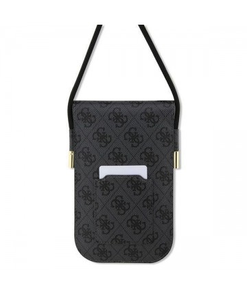 Guess 4G Metal Script Logo handbag - black