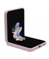 Guess Glitter Script case for Samsung Galaxy Z Flip 5 - pink