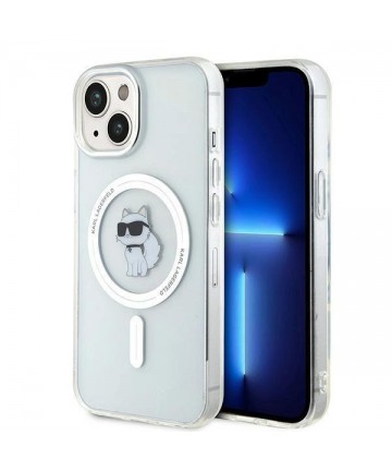Karl Lagerfeld IML Choupette MagSafe case for iPhone 15 - transparent