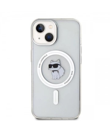 Karl Lagerfeld IML Choupette MagSafe case for iPhone 15 - transparent