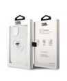 Karl Lagerfeld IML Choupette MagSafe case for iPhone 15 - transparent