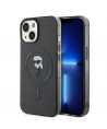 Karl Lagerfeld IML Ikonik MagSafe case for iPhone 15 - black
