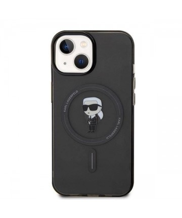 Karl Lagerfeld IML Ikonik MagSafe case for iPhone 15 - black
