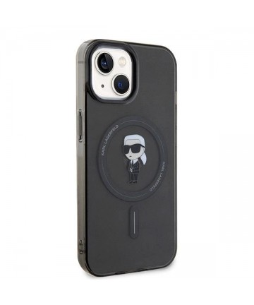 Karl Lagerfeld IML Ikonik MagSafe case for iPhone 15 - black