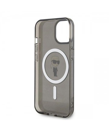 Karl Lagerfeld IML Ikonik MagSafe case for iPhone 15 - black