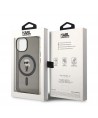 Karl Lagerfeld IML Ikonik MagSafe case for iPhone 15 - black