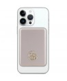 Guess MagSafe 4G Strassed Metal Logo induction power bank 15W 5000mAh - gold