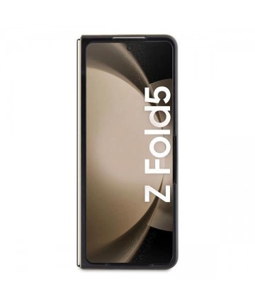 Karl Lagerfeld Saffiano Monogram Ikonik Pin case for Samsung Galaxy Z Fold 5 - black