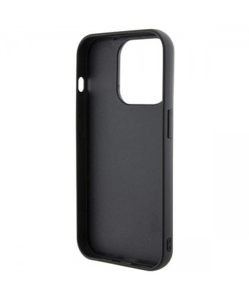 Karl Lagerfeld 3D Rubber Multi Logo case for iPhone 15 Pro - black