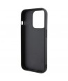 Karl Lagerfeld 3D Rubber Multi Logo case for iPhone 15 Pro - black