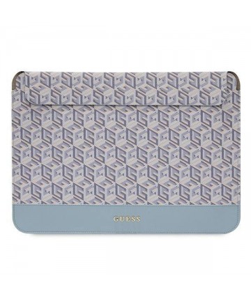 Guess GCube Stripes case for a 16" laptop - blue
