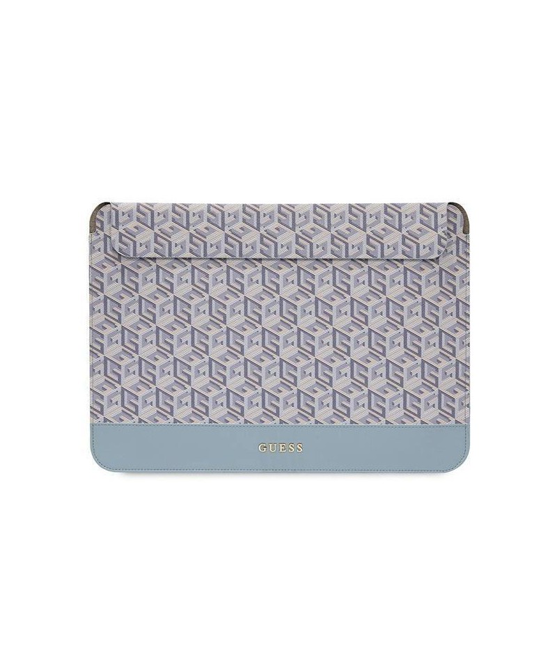 Guess GCube Stripes case for a 16" laptop - blue