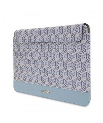 Guess GCube Stripes case for a 16" laptop - blue