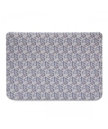Guess GCube Stripes case for a 16" laptop - blue