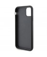 Karl Lagerfeld Gripstand Saffiano Choupette Pins Case for iPhone 11 / Xr - Black