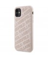 Karl Lagerfeld Quilted K Pattern case for iPhone 11 / Xr - pink