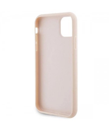 Karl Lagerfeld Quilted K Pattern case for iPhone 11 / Xr - pink