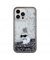 Karl Lagerfeld Liquid Glitter Choupette case for iPhone 13 Pro / 13 - transparent
