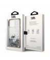 Karl Lagerfeld Liquid Glitter Choupette case for iPhone 13 Pro Max - transparent